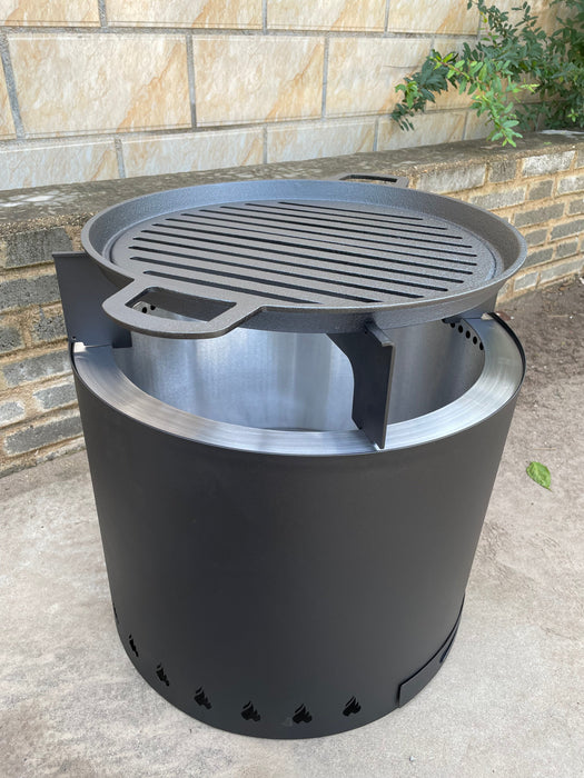 Vuurkorf en BBQ Smokeless Firepit Fuego Lujo Blackline 49Ø