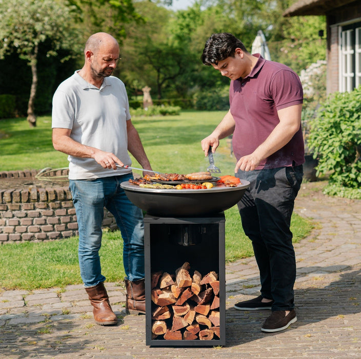 BBQ Vuurschaal Grill Amigo - Incl. Hoes en Houtopslag Ø67cm