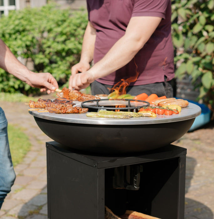 BBQ Vuurschaal Grill Amigo - Incl. Hoes en Houtopslag Ø67cm