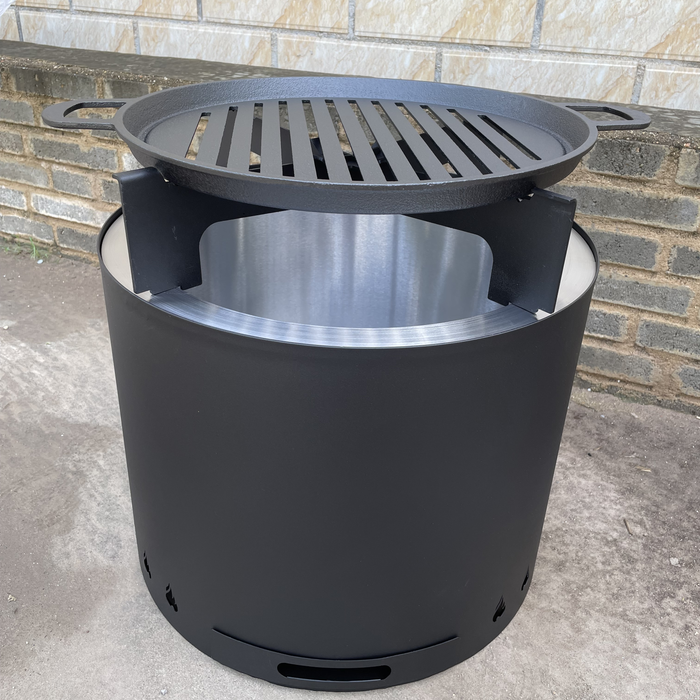 Vuurkorf en BBQ Smokeless Firepit Fuego Lujo Blackline 49Ø