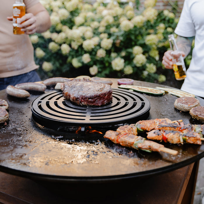 BBQ Vuurschaal Grill Big Jack Cortenstaal 3.0 - Met Hoes en Houtopslag