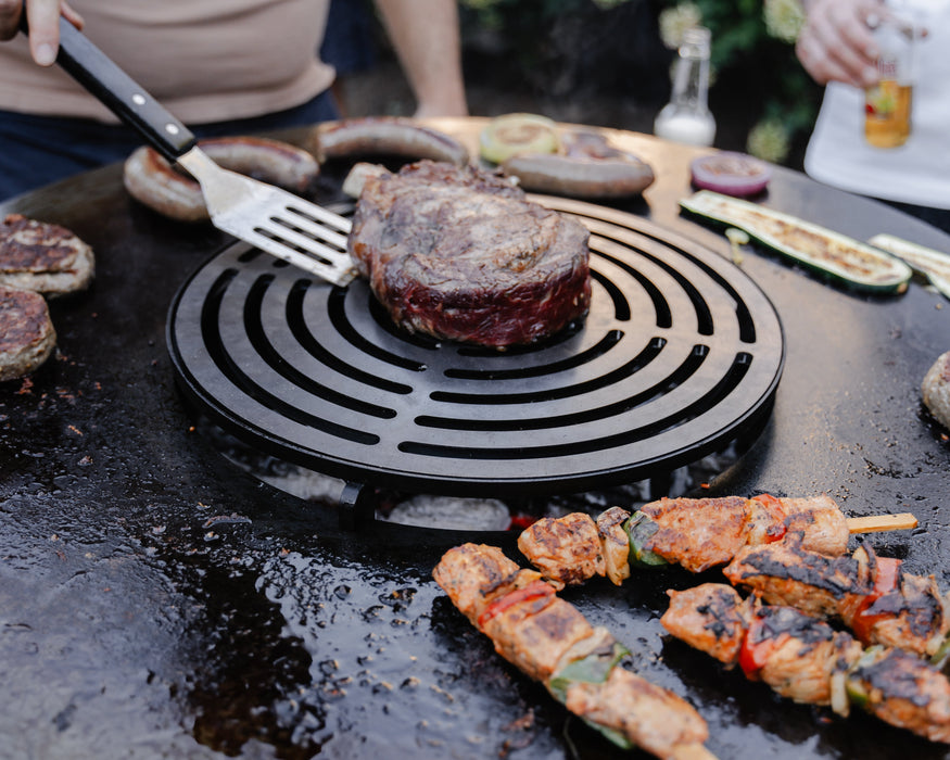 BBQ Vuurschaal Grill Big Jack Cortenstaal 3.0 - Met Hoes en Houtopslag