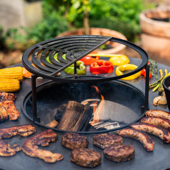Vuurschaal Half Grillrooster 36,5x18cm - BBQ Accessoire