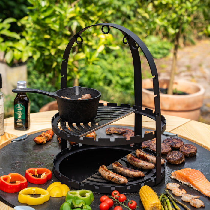 Vuurschaal Half Grillrooster 36,5x18cm - BBQ Accessoire