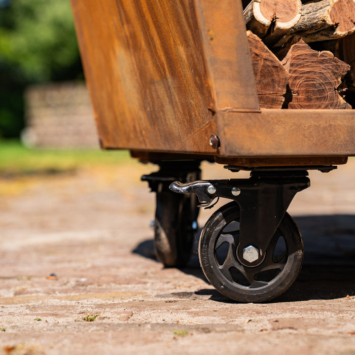 BBQ Vuurschaal Tafel - Tabla Cortar Cortenstaal - Zonder Snijplank
